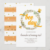 Uitnodiging op dag- en feestdag (Voorkant / Achterkant)