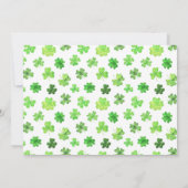 Uitnodiging op dag van dag tot dag van sociale afv (Achterkant)