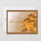 Uitnodiging op dag van Thanksgiving (Voorkant)