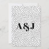 Uitnodiging op de dag van de dag van de moderne br (Achterkant)