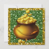 Uitnodiging op de dag van Saint Patrick (Voorkant)