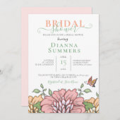 Uitnodiging op de huwelijksdag (Voorkant / Achterkant)