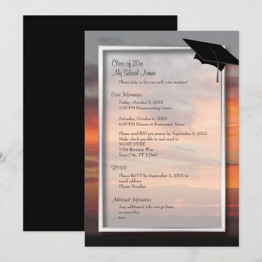 Uitnodiging op de toeristenbranche "Magnificous Su (Voorkant / Achterkant)