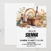 Uitnodiging op Europese wijze voor de zomer van Pi (Voorkant / Achterkant)