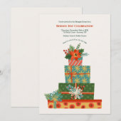 Uitnodiging op feestdag (Voorkant / Achterkant)