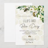 Uitnodiging op feestdag (Voorkant / Achterkant)