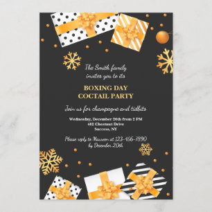 Uitnodiging op feestdag