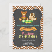 Uitnodiging op feestdag met een verhoogd aantal di (Voorkant)