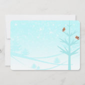 Uitnodiging op feestdag van het bedrijf. (Achterkant)