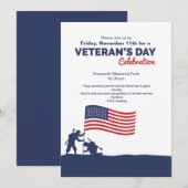 Uitnodiging op feestdag vieren (Voorkant / Achterkant)