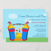 Uitnodiging op feestdag voor de viering van het bo (Voorkant / Achterkant)