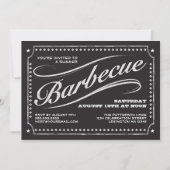 Uitnodiging op het gebied van barbecues (Voorkant)