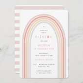 Uitnodiging op initiatief van Rainbow Fun, verjaar (Voorkant / Achterkant)