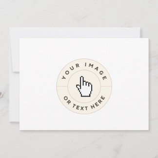 Uitnodiging - op maat (afbeelding/tekst toevoegen)