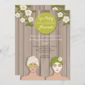 Uitnodiging op Spa Day (Voorkant / Achterkant)