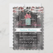 Uitnodiging op uitnodiging van Rustic Mason Jar Br (Voorkant)