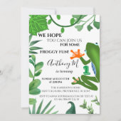 Uitnodiging op verjaardagsfeestje voor kinderen va (Voorkant)