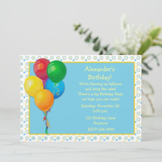 Uitnodiging op zaterdag (Staand voorkant)