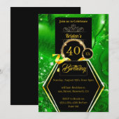  uitnodiging op zaterdag (Voorkant / Achterkant)