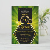 uitnodiging op zaterdag (Staand voorkant)