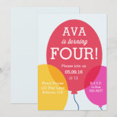 Uitnodiging op zaterdag (Voorkant / Achterkant)