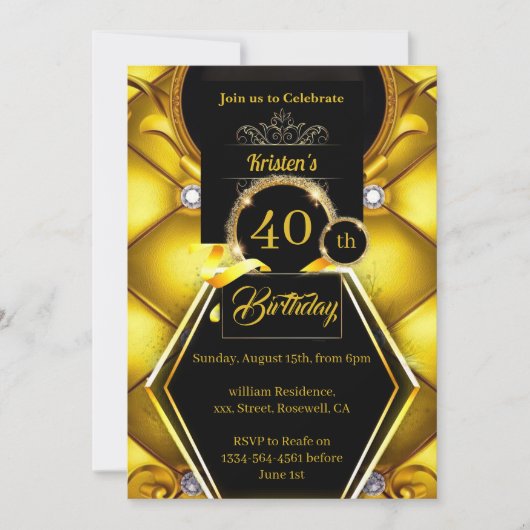  uitnodiging op zaterdag (Voorkant)