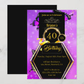 uitnodiging op zaterdag (Voorkant / Achterkant)