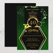  uitnodiging op zaterdag (Voorkant / Achterkant)