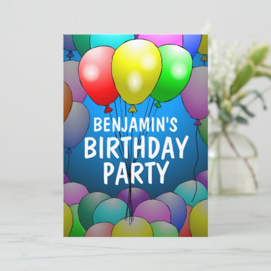 Uitnodiging op zaterdag (Staand voorkant)