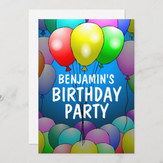 Uitnodiging op zaterdag (Voorkant / Achterkant)