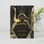 uitnodiging op zaterdag (Staand voorkant)