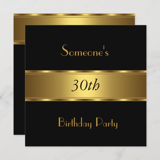 Uitnodiging op zaterdag 23 oktober 2010 Zwarte Gol (Voorkant / Achterkant)