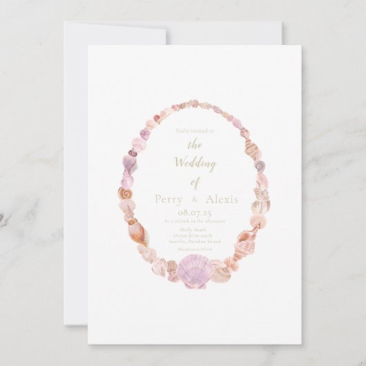 Uitnodiging op zee (Voorkant)