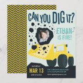 Uitnodiging op zondag // Dig het! (Voorkant / Achterkant)