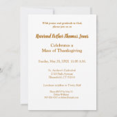 Uitnodiging Ordinatie en Viering Aangepaste Datum (Achterkant)