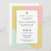 Uitnodiging Oscar Party Movie Party bekijken (Voorkant / Achterkant)