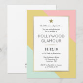 Uitnodiging Oscar Party Movie Party bekijken (Voorkant / Achterkant)