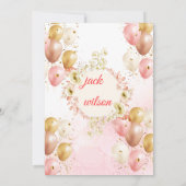 Uitnodiging over pensioen (Achterkant)