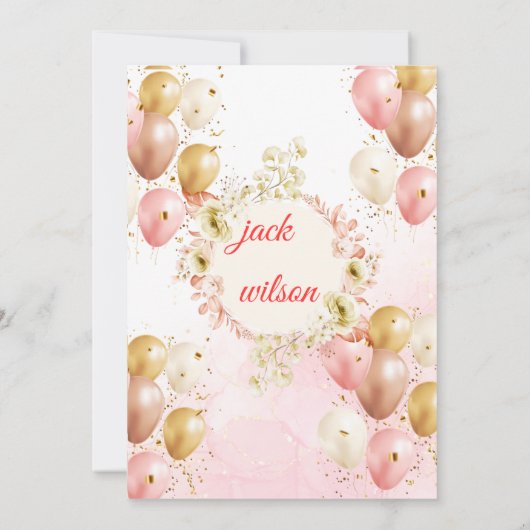 uitnodiging over pensionering  (Achterkant)