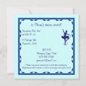 Uitnodiging overweging: Ballerina in Blauw (Achterkant)