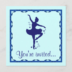 Uitnodiging overweging: Ballerina in Blauw