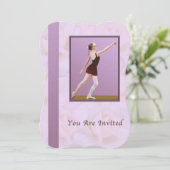 Uitnodiging, overweging Dance, ballet Kaart (Staand voorkant)