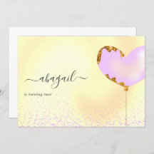 Uitnodiging Paarse en Gouden Dag