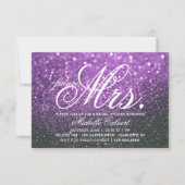 Uitnodiging - Paarse Lit Nite Vrijgezellenfeest to (Voorkant)