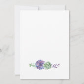 Uitnodiging Paarse partij voor vervroegde uittredi (Achterkant)