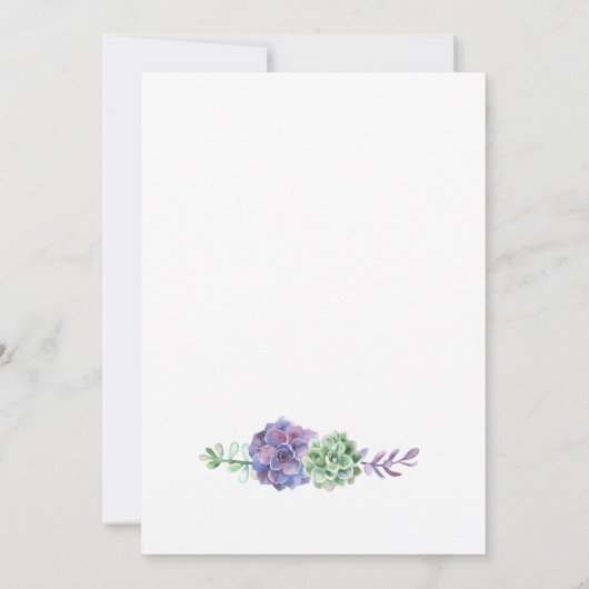 Uitnodiging Paarse partij voor vervroegde uittredi (Achterkant)