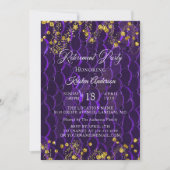 Uitnodiging Paarse Pensioenpartij (Voorkant)