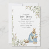 Uitnodiging Paas Peter Konijn (Voorkant)