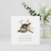 Uitnodiging Paaspicnic Egg Hunt Party (Staand voorkant)