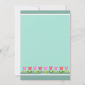 Uitnodiging Paastulpenrand (Achterkant)